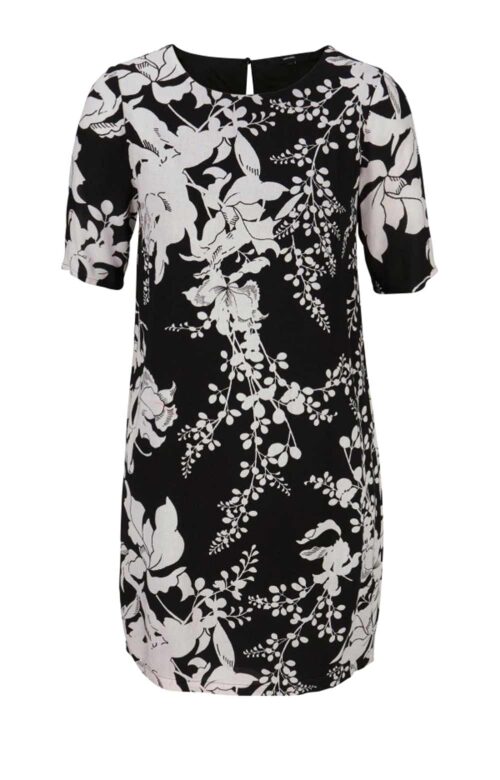 Vero Moda, Kleid schwarz weiß 745.280 missforty