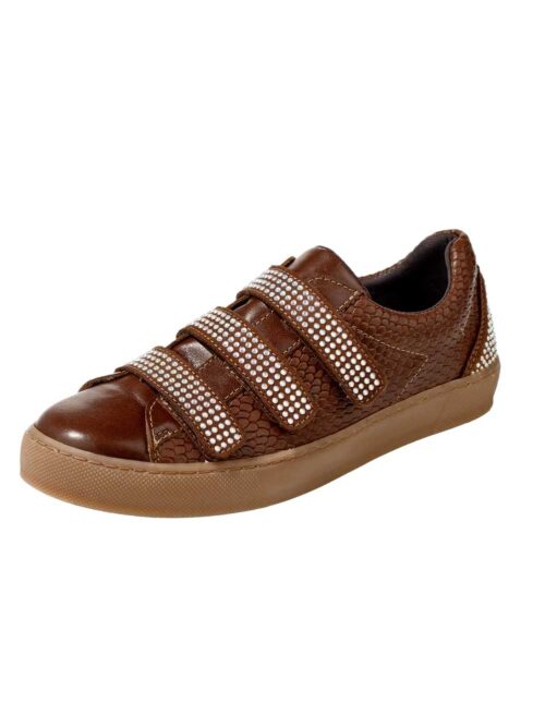 bequeme Schuhe Heine Damen Sneaker cognac 031.623 Missforty.