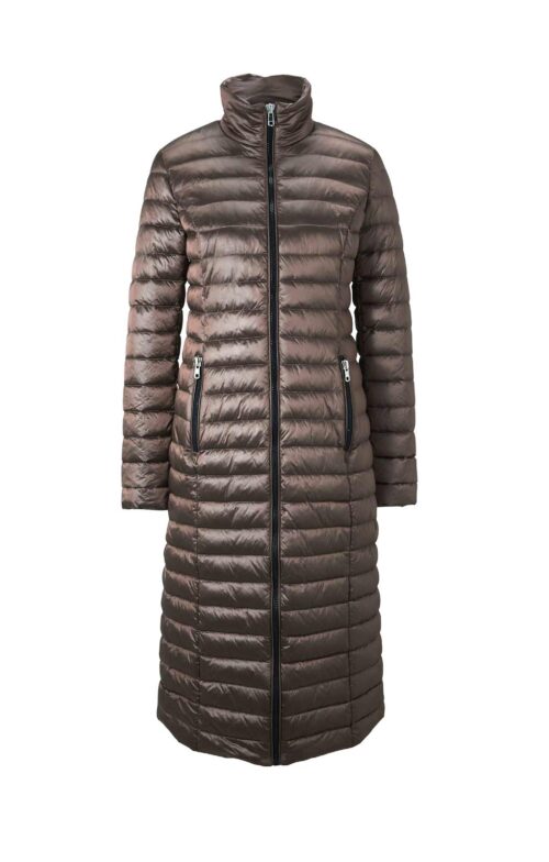678.285 Damen Steppmantel, taupe
